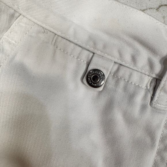 Lauren Ralph Lauren White Capri Pants Petite Women's 2P Cotton Beach Coastal - Picture 6 of 13